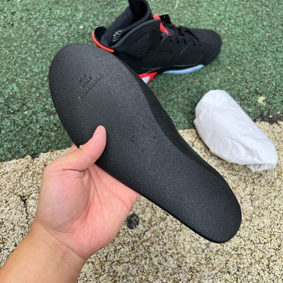 Air Jordan 6 Retro Infrared Black 384664-060