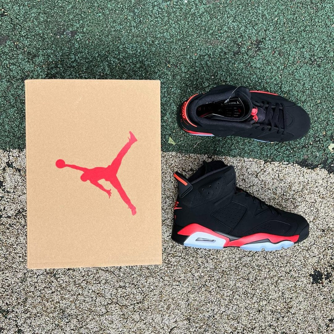 Air Jordan 6 Retro Infrared Black 384664-060