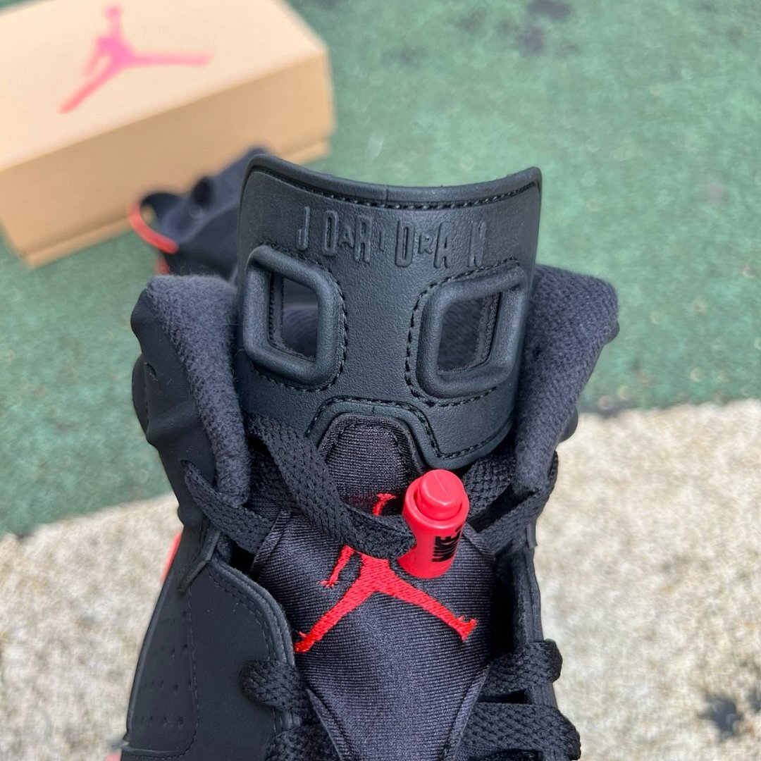 Air Jordan 6 Retro Infrared Black 384664-060