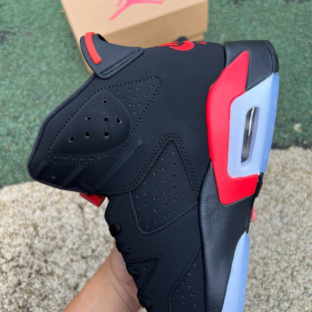 Air Jordan 6 Retro Infrared Black 384664-060