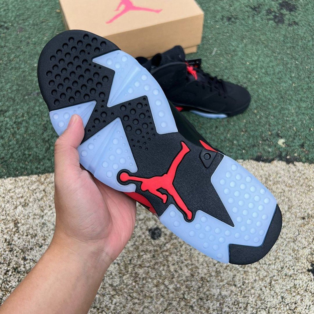 Air Jordan 6 Retro Infrared Black 384664-060