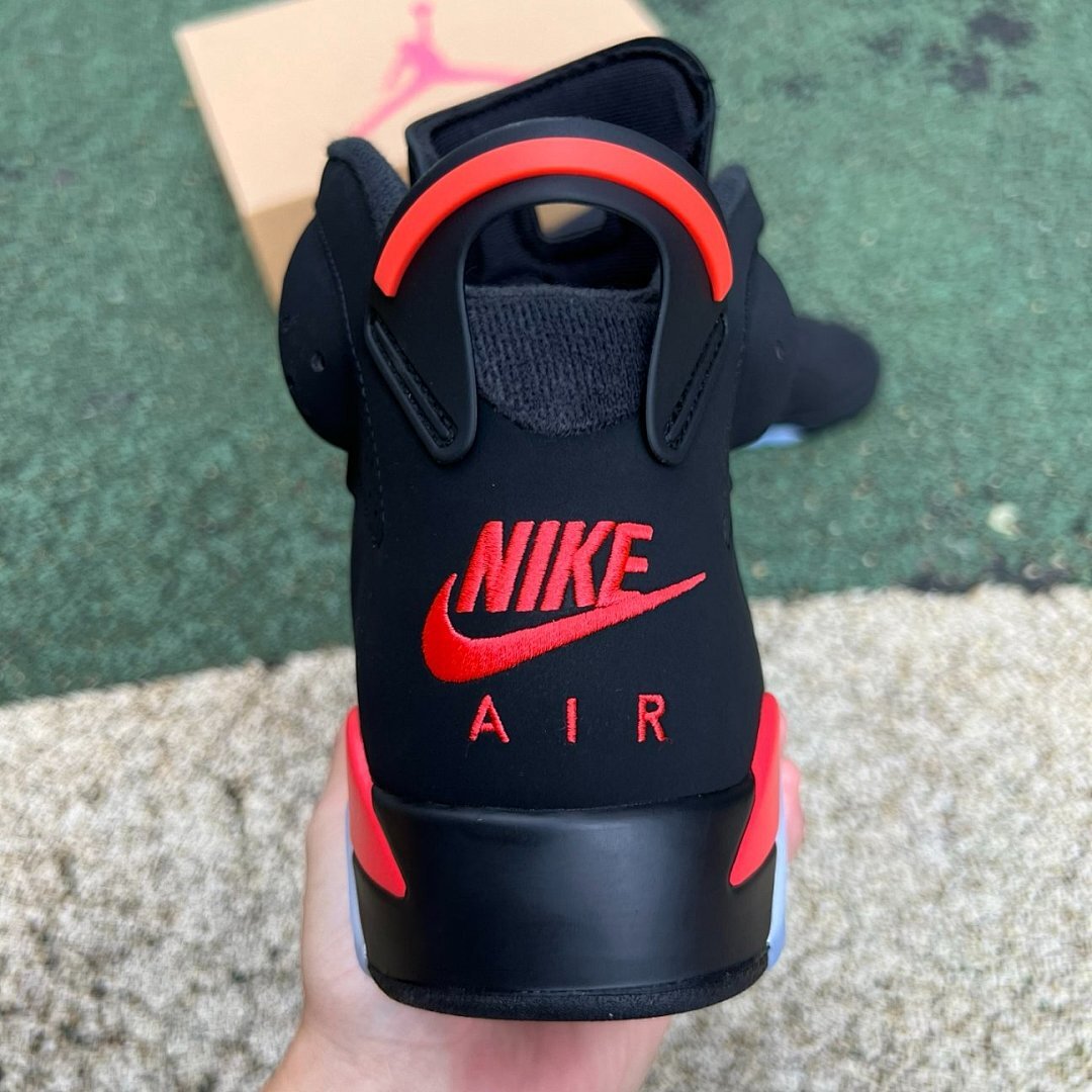 Air Jordan 6 Retro Infrared Black 384664-060