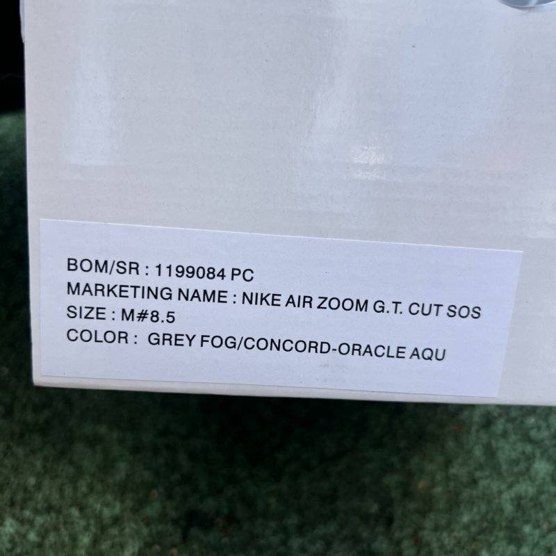 Nike Zoom GT Cut 2 Light Bone Ocean Bliss Black White DJ6015-006