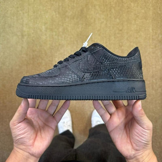 Nike Air Force 1 Low '07 Black Python CW2646-001