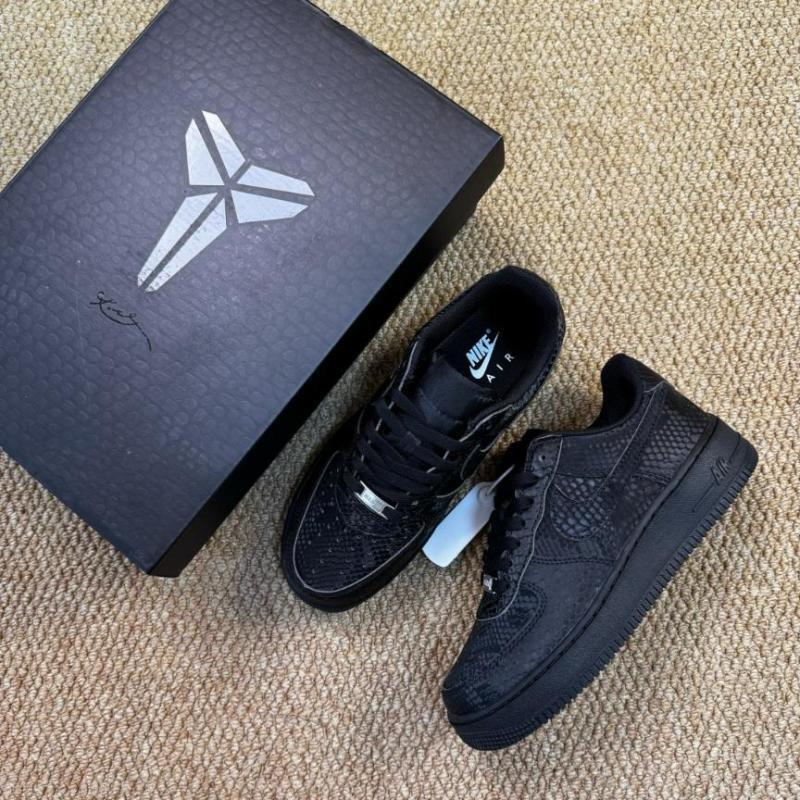 Nike Air Force 1 Low '07 Black Python CW2646-001