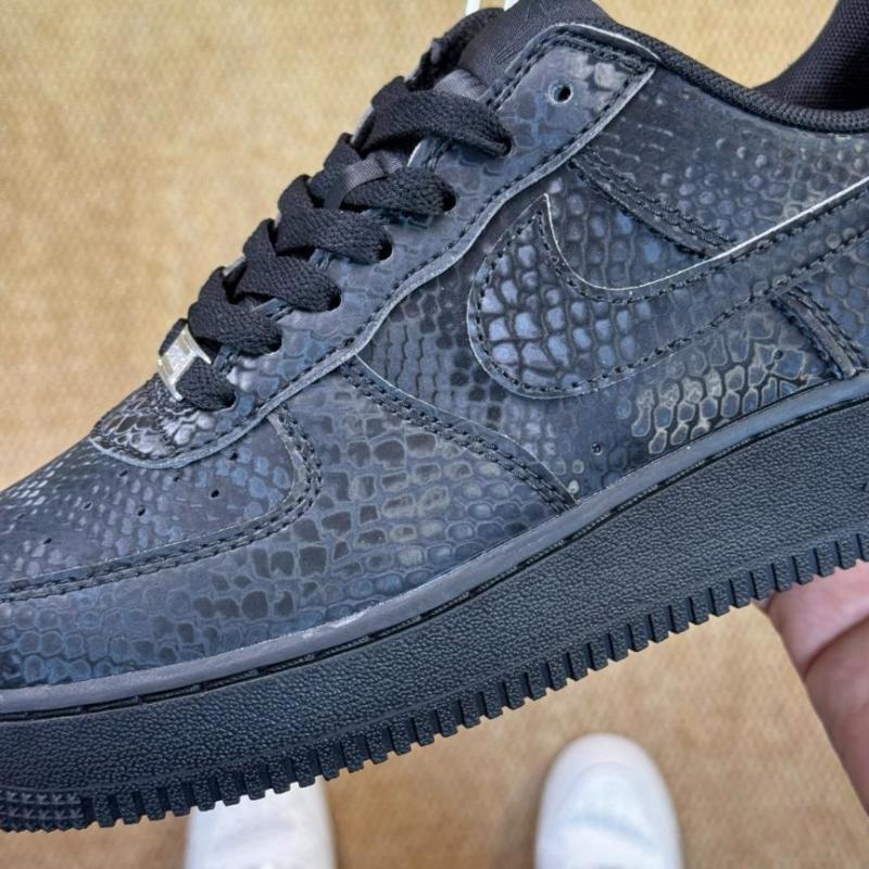 Nike Air Force 1 Low '07 Black Python CW2646-001