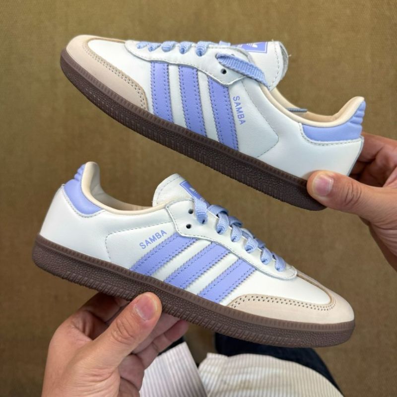 Adidas Samba HQ6646 Cloud White Lilac Gum