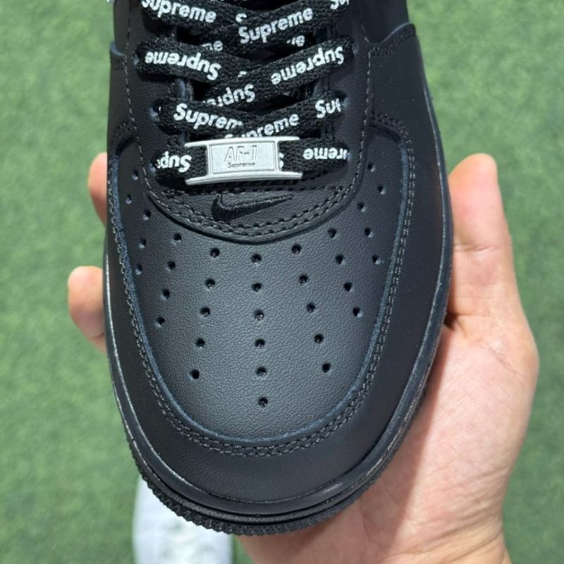 Supreme x Nike Air Force 1 Low 'Black' (CU9225-001)
