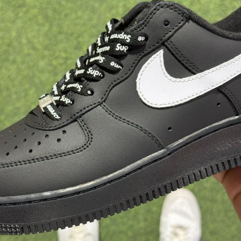 Supreme x Nike Air Force 1 Low 'Black' (CU9225-001)