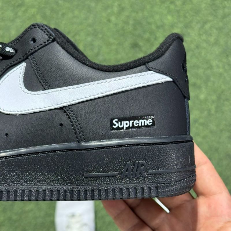 Supreme x Nike Air Force 1 Low 'Black' (CU9225-001)