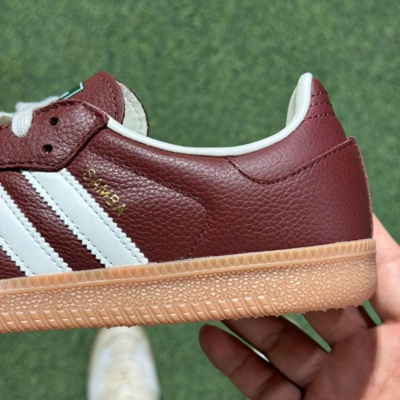 Adidas Samba OG Dark Red Cloud White Gum ID1458