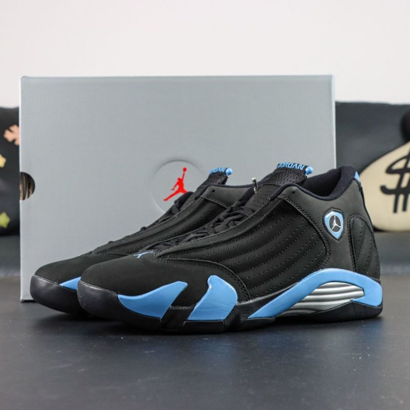 Air Jordan 14 Retro University Blue UNC (Style Code: 487471-007)