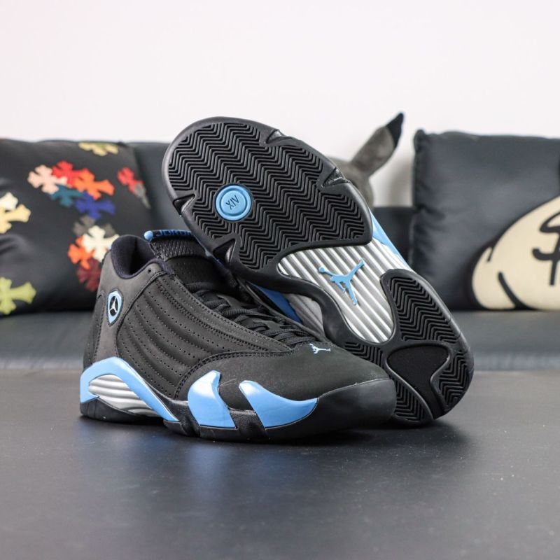 Air Jordan 14 Retro University Blue UNC (Style Code: 487471-007)