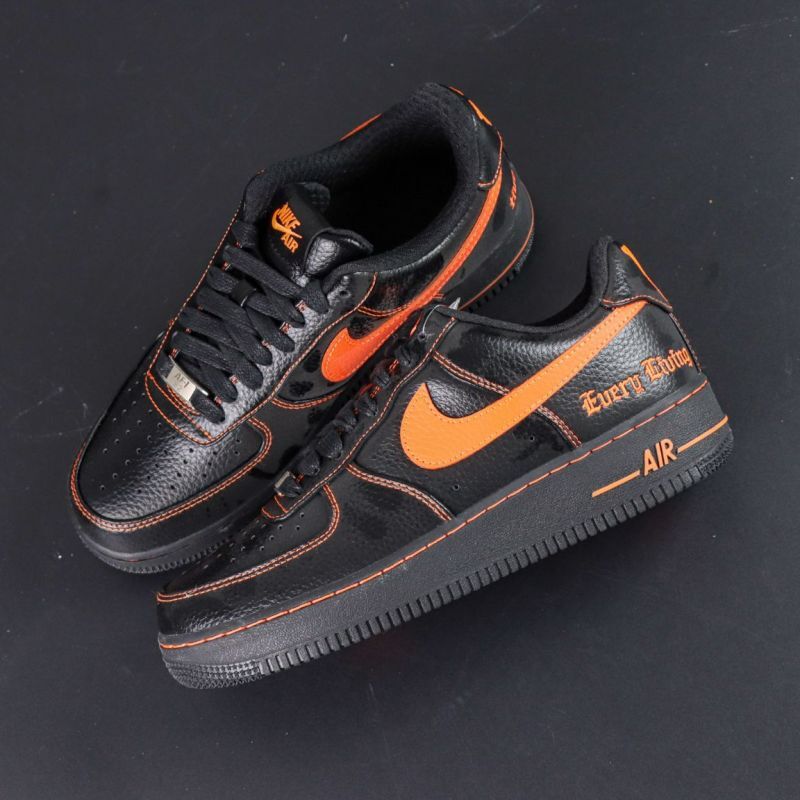 Nike Air Force 1 Low Every Thang Black Orange DD8483-001