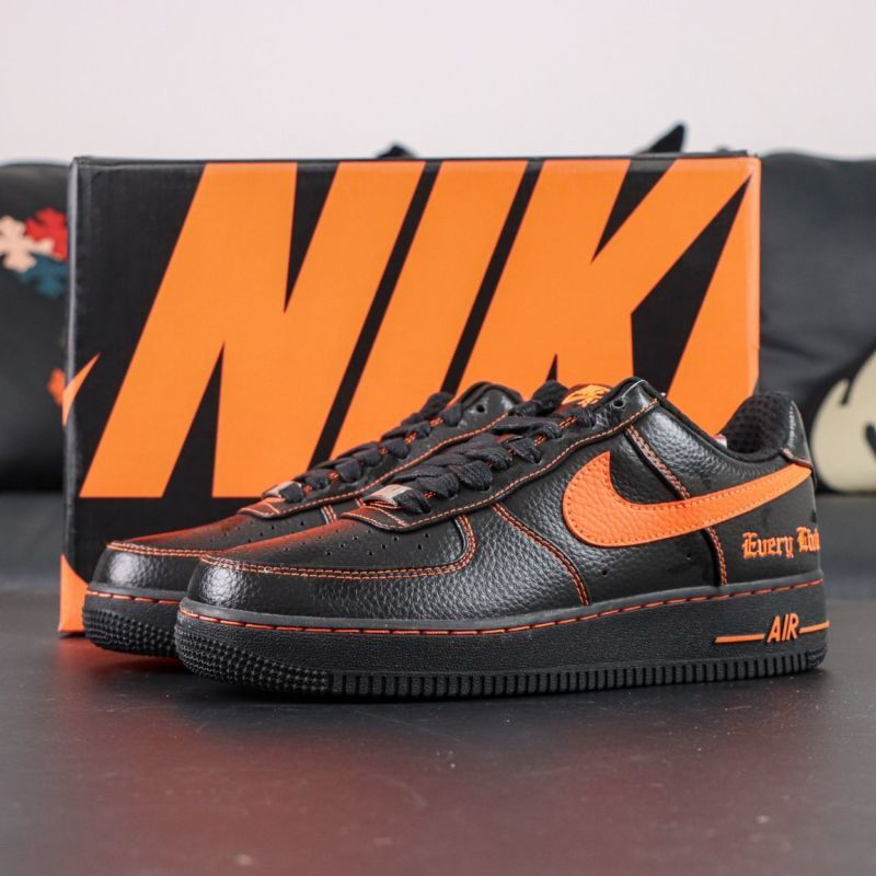 Nike Air Force 1 Low Every Thang Black Orange DD8483-001