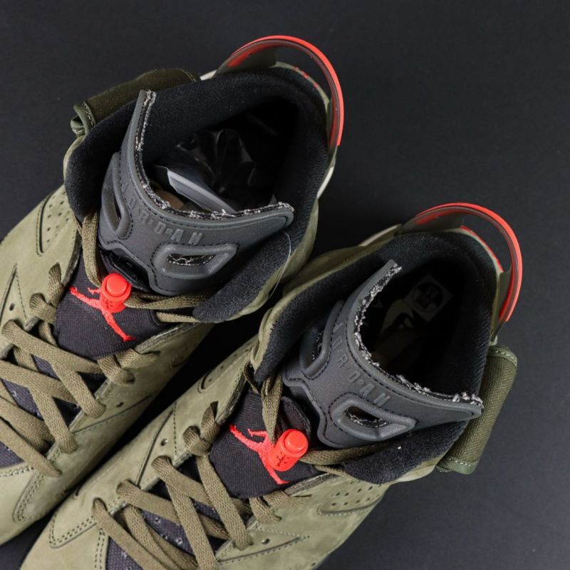 Air Jordan 6 Retro Travis Scott Medium Olive CN1084-200