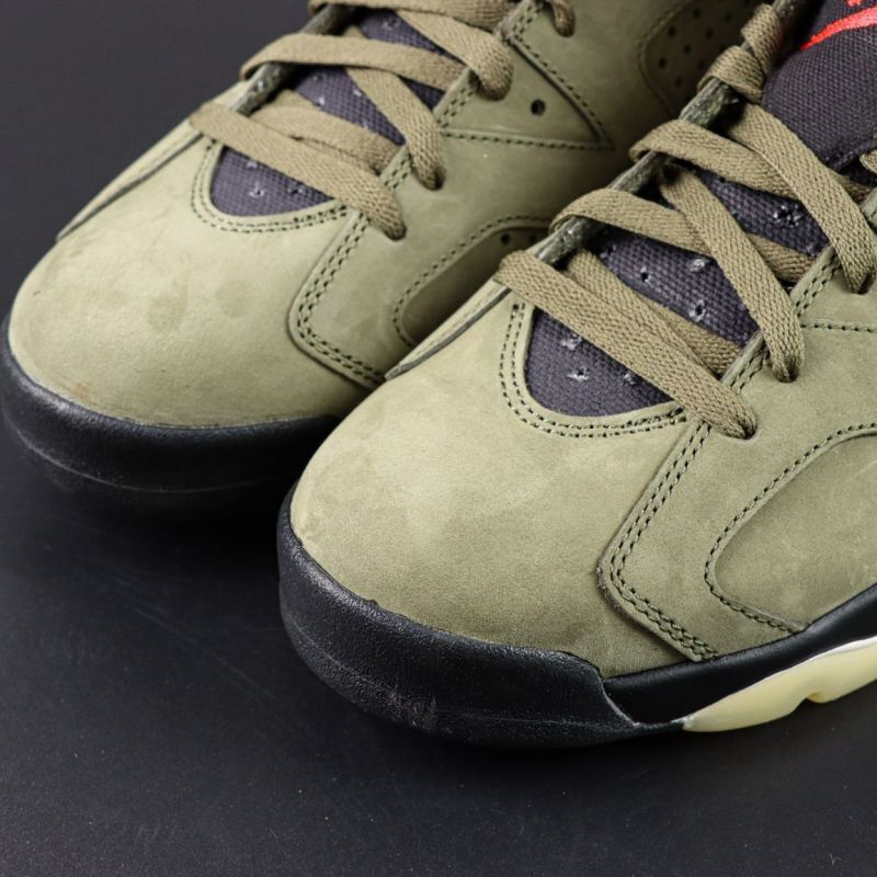 Air Jordan 6 Retro Travis Scott Medium Olive CN1084-200