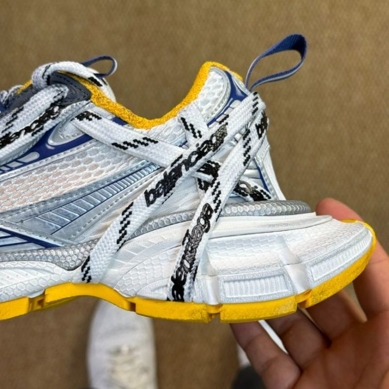 Balenciaga Runner Logo-Tape Mesh and Nylon Sneakers 677403 W3RE1 9051