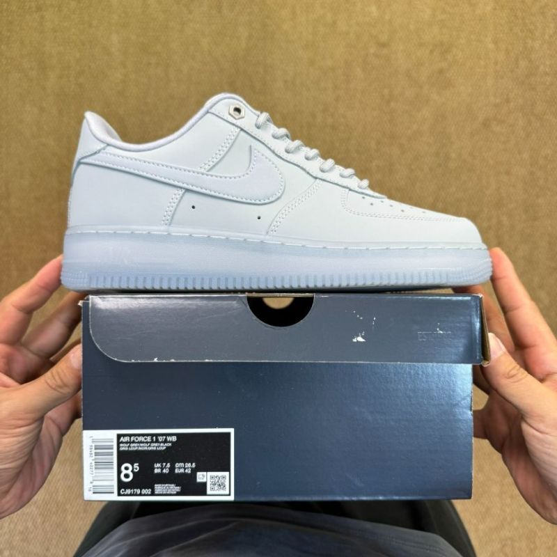 Nike Air Force 1 Low 'Pure Platinum / Ice Blue' CW7581-001