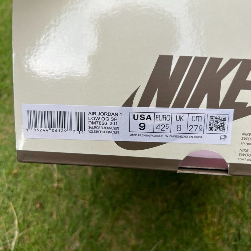 Travis Scott x Air Jordan 1 Low OG SP Olive DZ4137-106