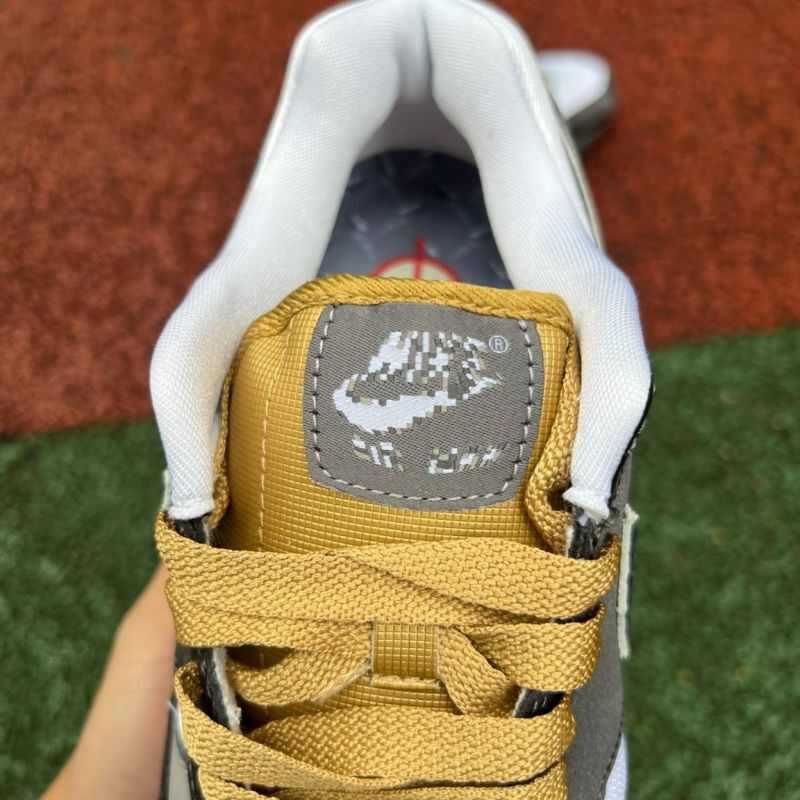 Nike Air Max 1 Patta Waves Dark Grey Light Blue Gold