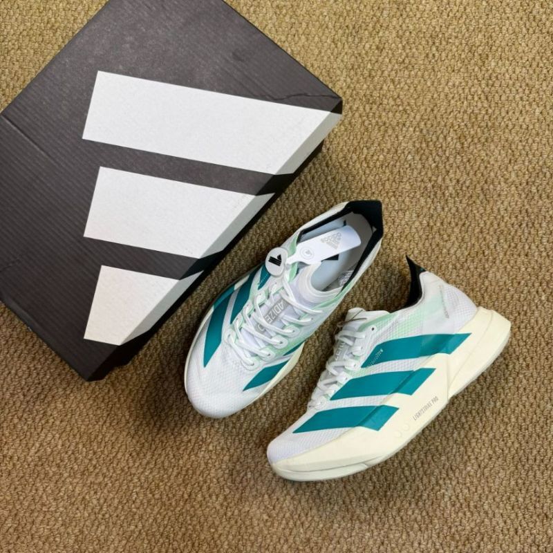 Adidas Adizero Adios Pro 3 Running Shoes Cloud White / Core Black / Aqua GX6669