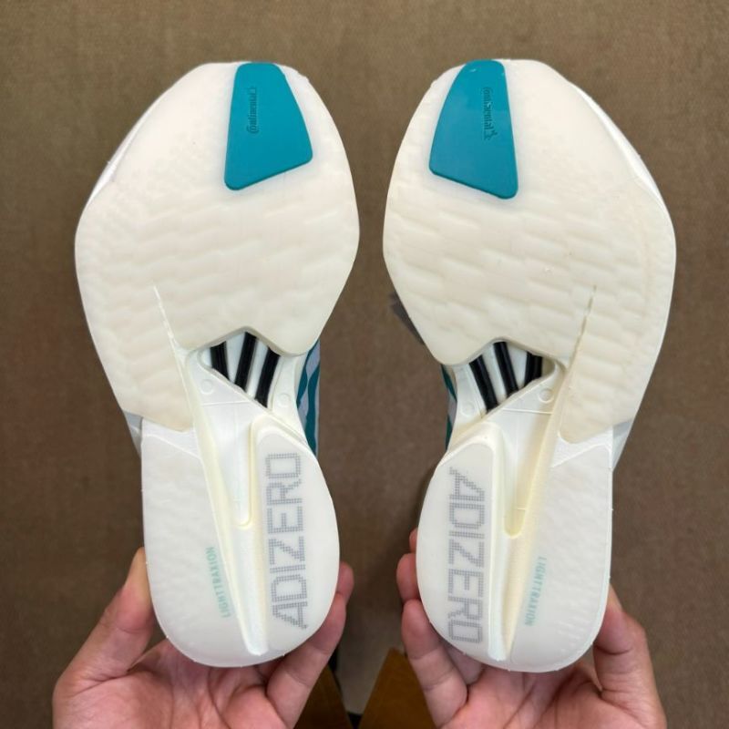 Adidas Adizero Adios Pro 3 Running Shoes Cloud White / Core Black / Aqua GX6669