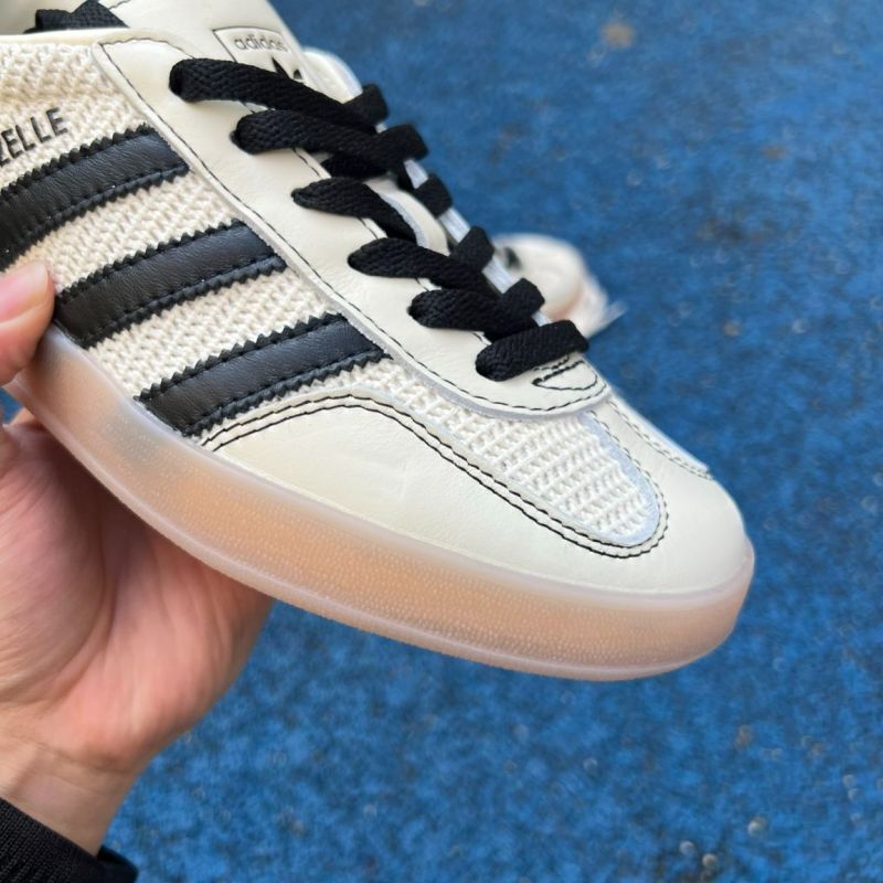 Adidas Gazelle Indoor Textile Wonder White Core Black Gum