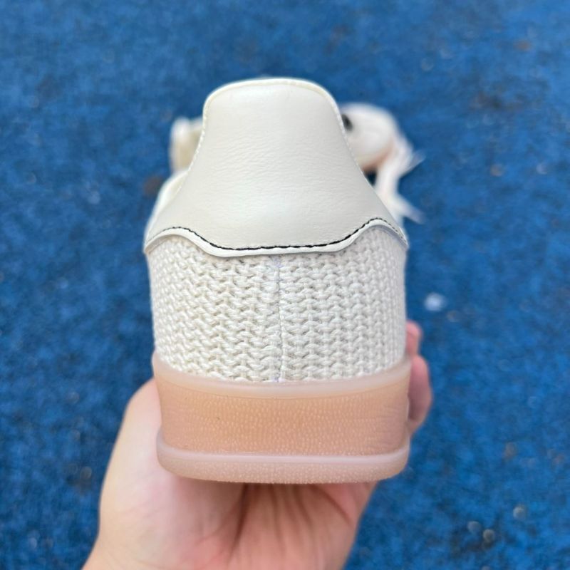 Adidas Gazelle Indoor Textile Wonder White Core Black Gum