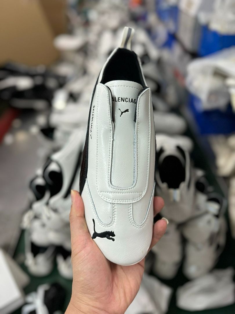 Puma Balenciaga Speedcat White Black Sneakers