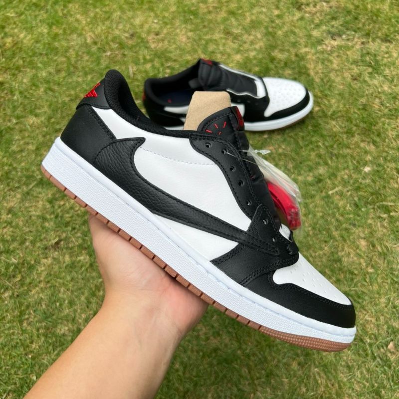 Air Jordan 1 Low White Black Gum Light Brown