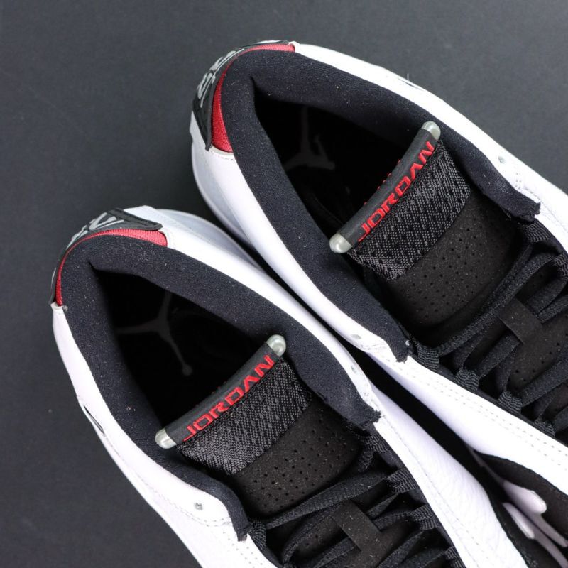 Air Jordan 14 Low White Black Varsity Red 807511-106