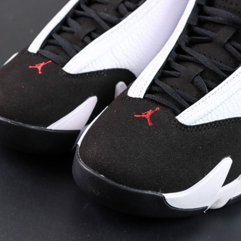 Air Jordan 14 Low White Black Varsity Red 807511-106
