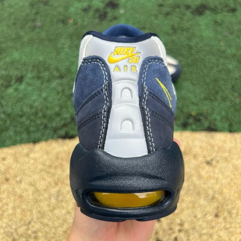 Nike Air Max 95 "Thailand" Coconut Milk Midnight Navy Yellow Strike FB3334-100