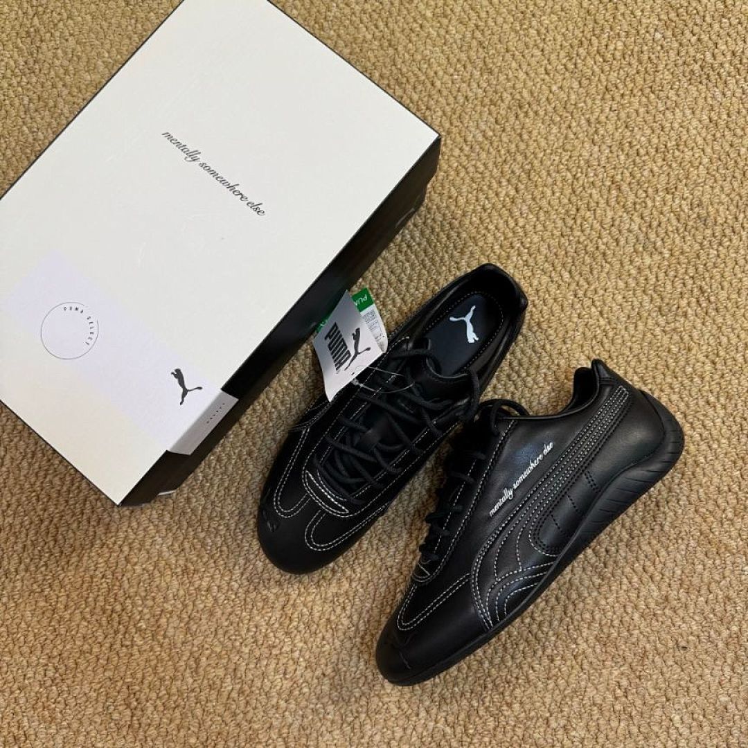 Puma Speedcat OG x Mentally Somewhere Else Sneakers Black White