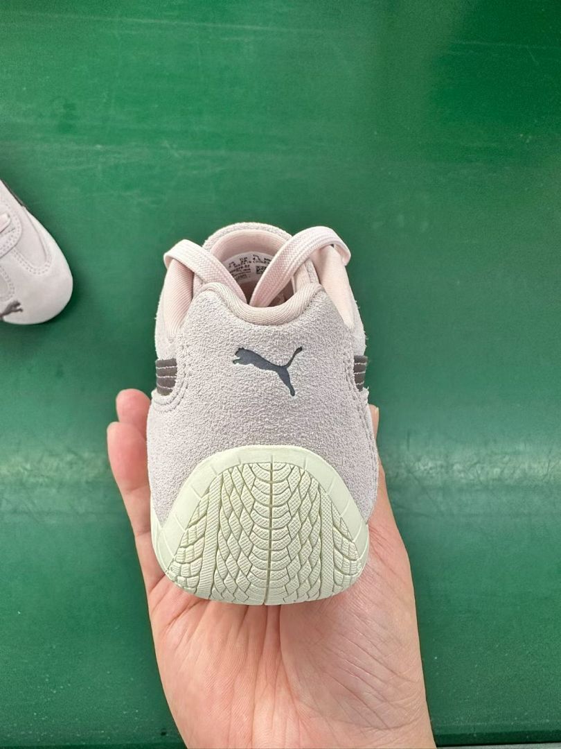 Puma Speedcat LS Suede Shoes Light Grey / Taupe