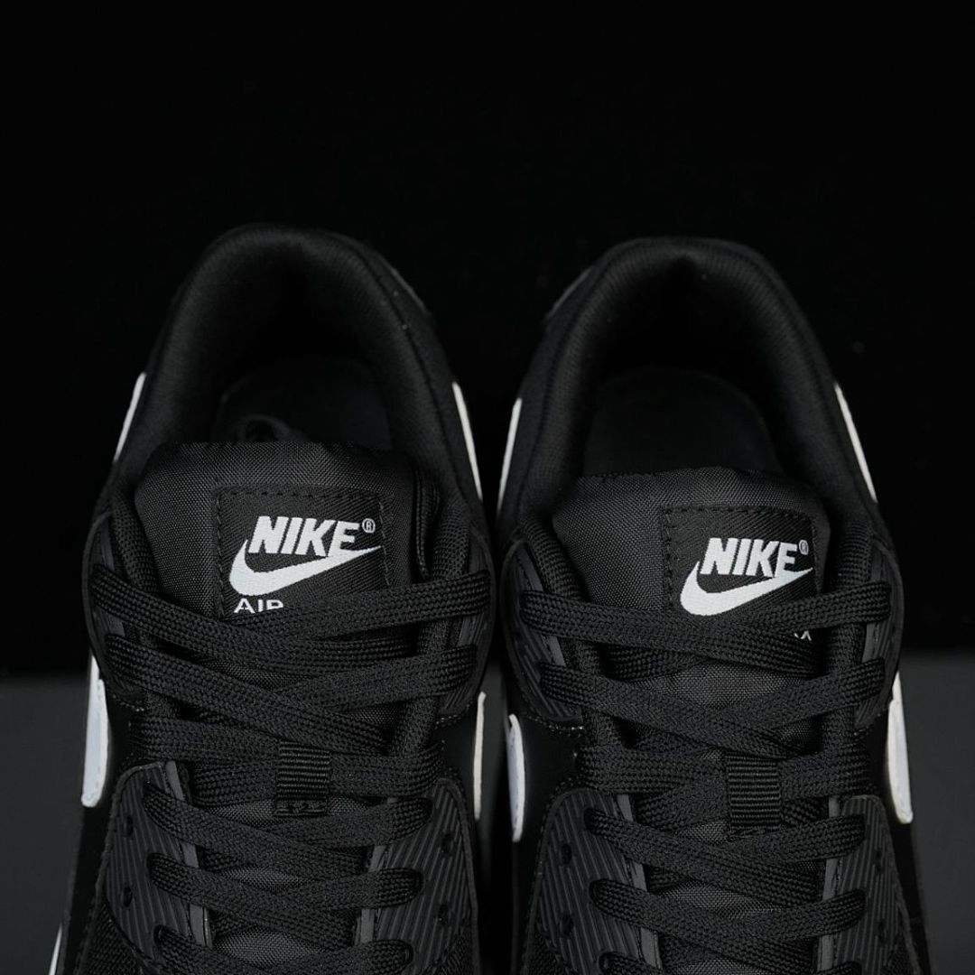 Nike Air Max 90 Leather Black White 302519-001