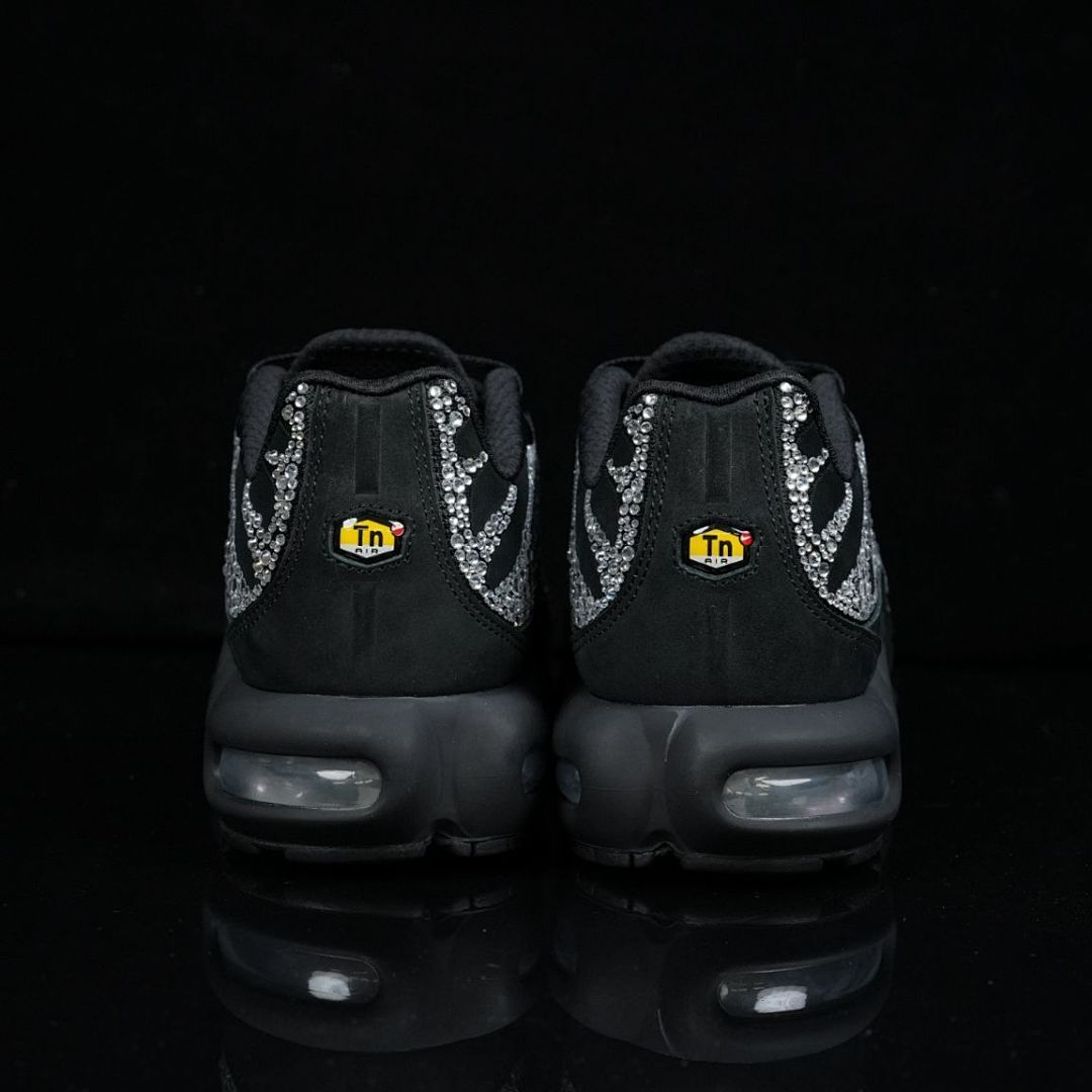 Nike Air Max Plus TN Black Crystal Rhinestone