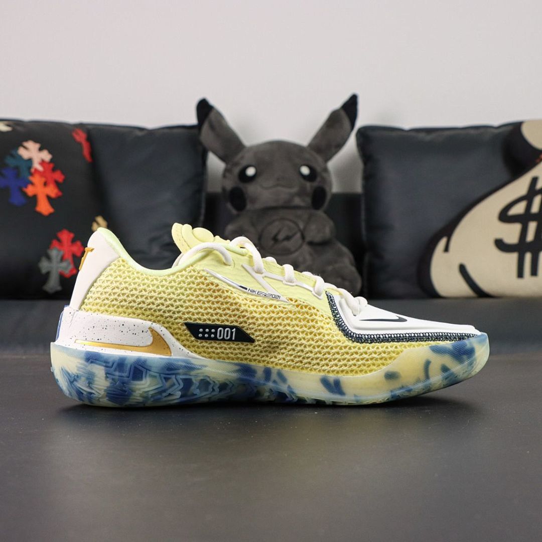 Nike Zoom GT Cut 2 White Black Lime Ice Racer Blue DJ6015-101