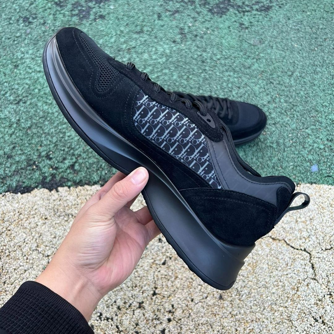Dior Vibe Low-Top Sneaker Black Oblique