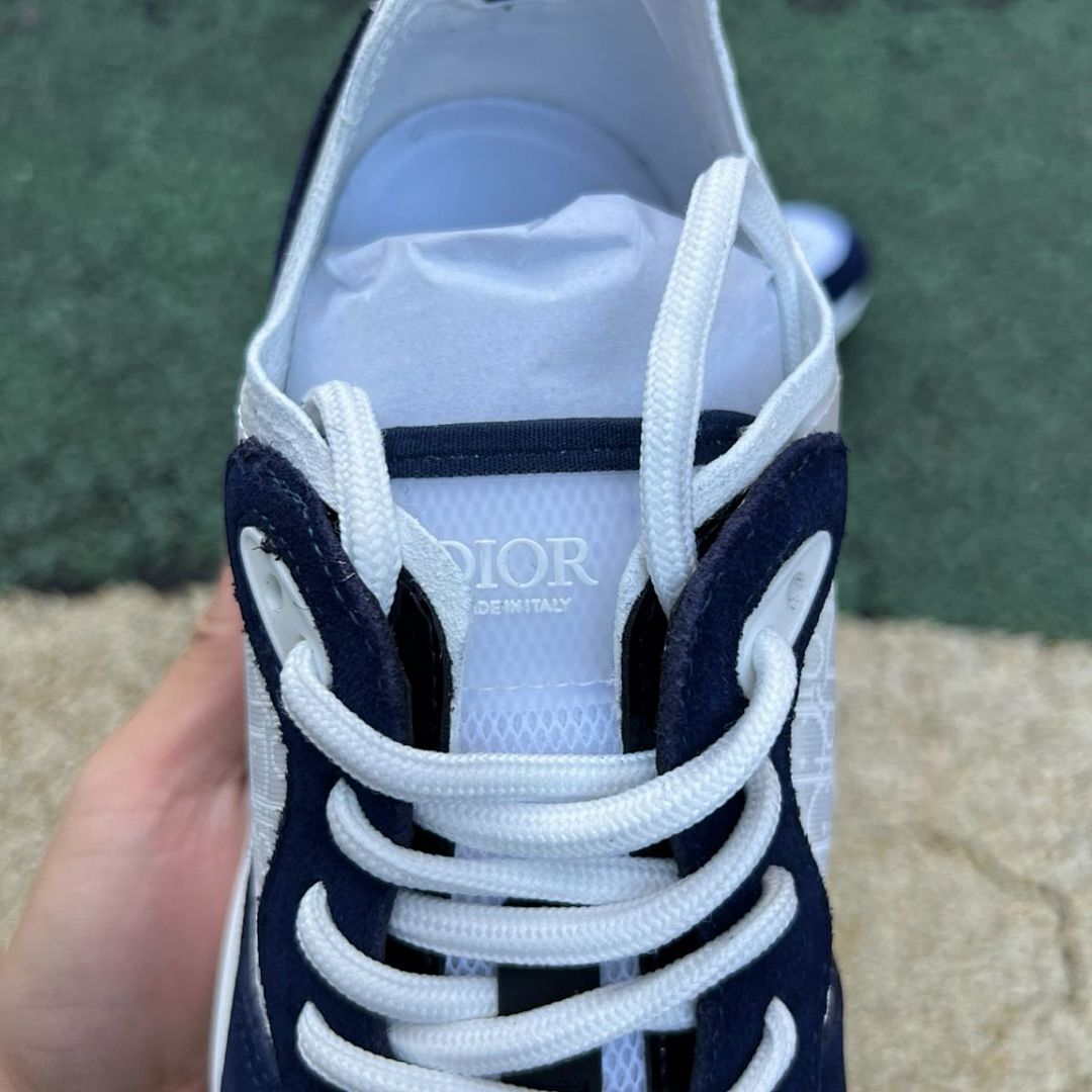 Dior B30 Sneaker Navy Blue Technical Fabric and Mesh 3SN279ZRL_H561