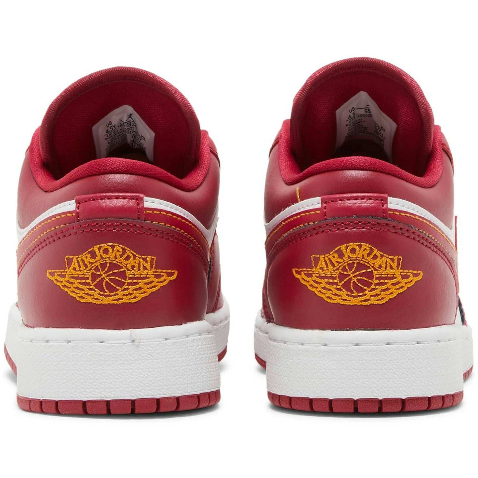 ( Grade School ) Air Jordan 1 Low Cardinal Red 553560-607