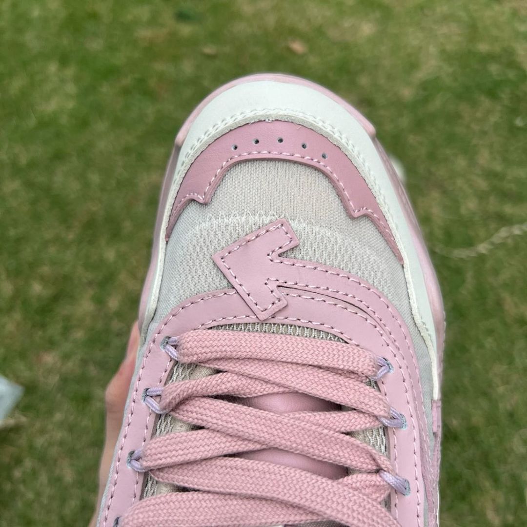 Off-White ODSY-1000 Pink White Cream Luxury Designer Chunky Sneakers