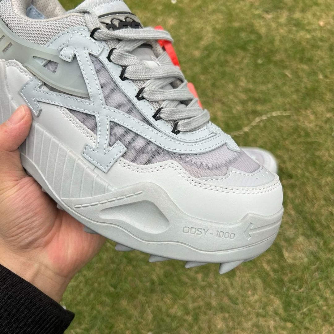 Off-White ODSY-1000 Grey Chunky Sole Sneakers