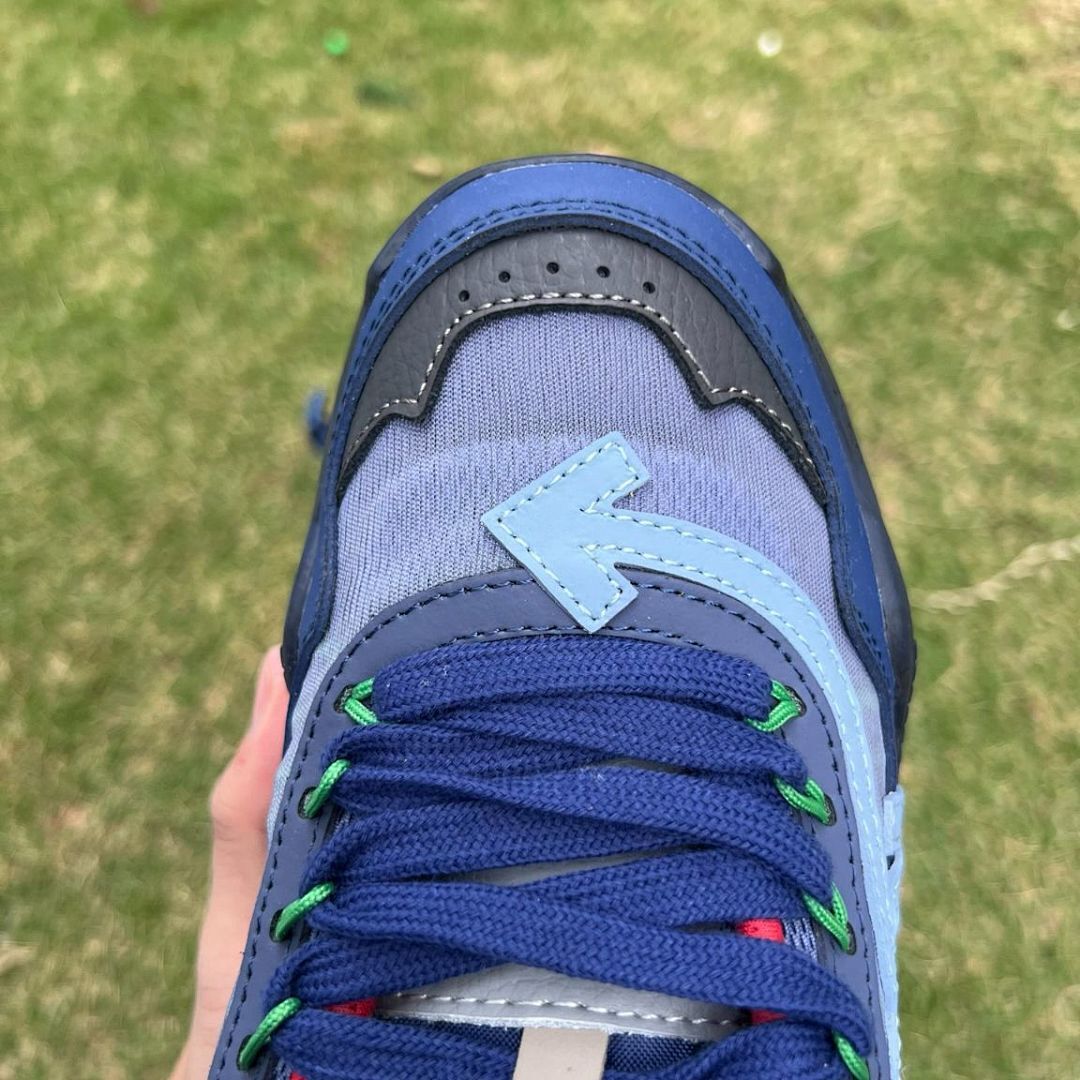 Off-White ODSY-1000 Navy Blue Red Green Multi-Color Sneakers
