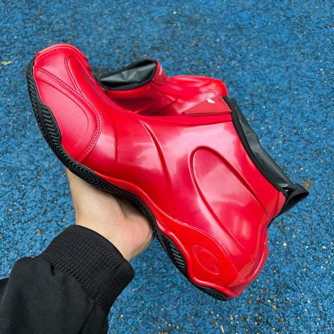 Balenciaga Cargo Sneaker Red 772421 WAD4E 6000 Unisex Futuristic High-Top Designer Sport Shoes