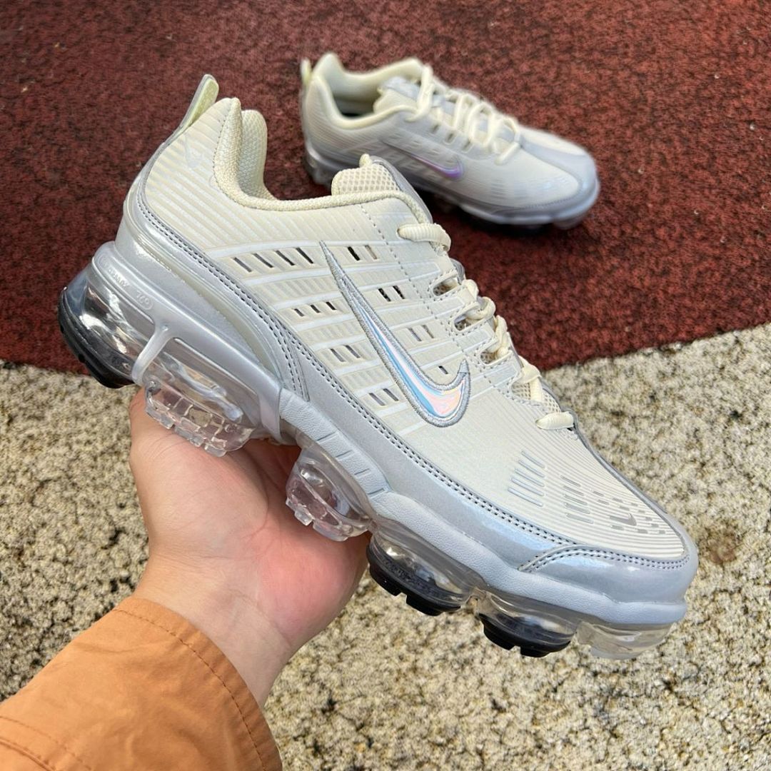 Nike Air VaporMax 360 Pure Platinum Vast Grey White Running Shoes CK2718-005 Men's Women's Lifestyle Trainers Clear Sole Sneakers