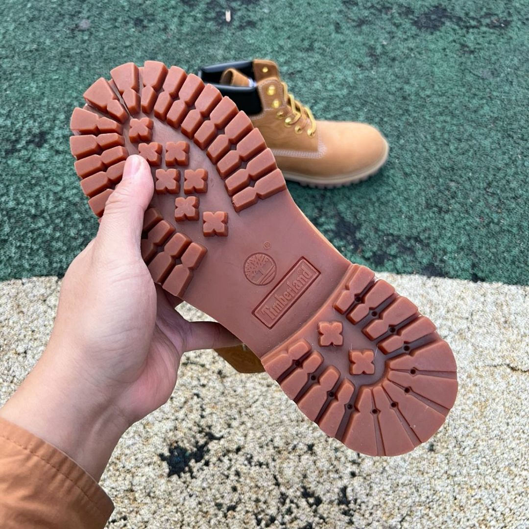 Timberland x BAPE 6-Inch Premium Waterproof Wheat Camo Embossed Leather Boots A24W9