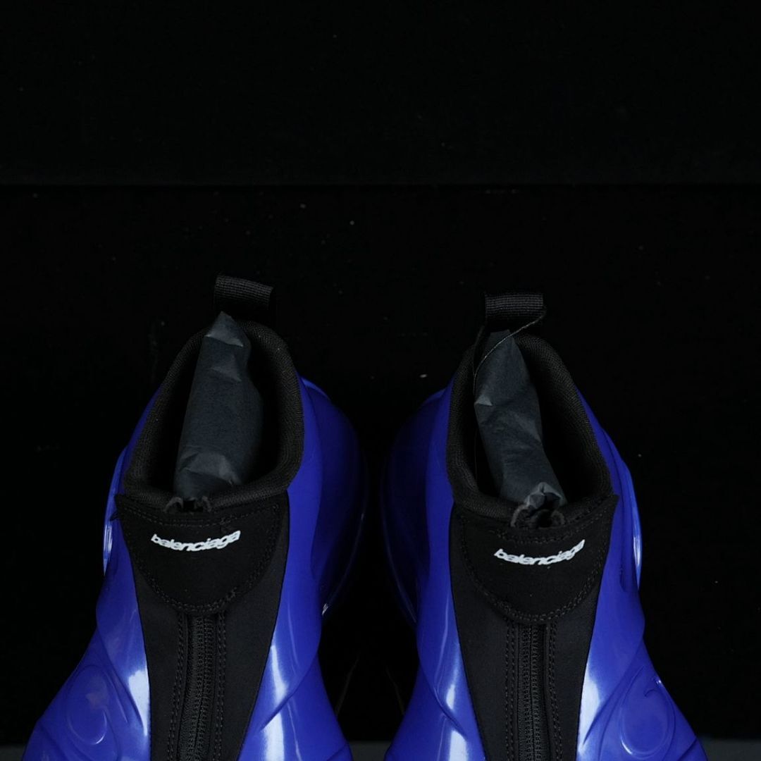 Balenciaga Space Sneaker Blue Molded Luxury Designer Shoes