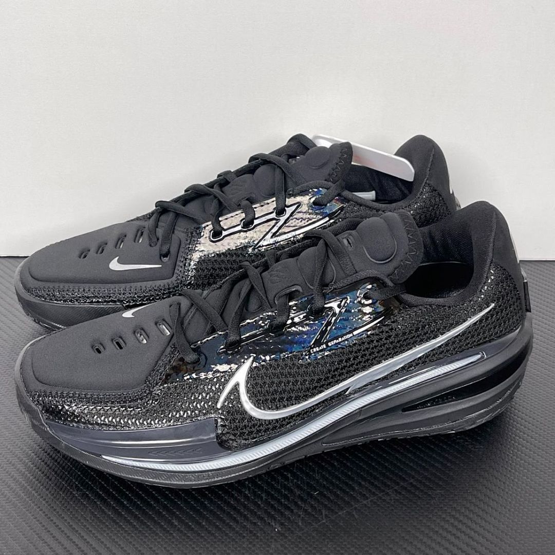 Nike GT Cut 2 Black Metallic Silver Basketball Shoes